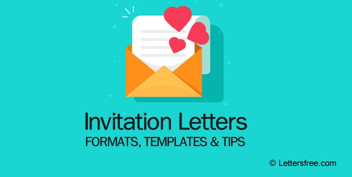 Sample Invitation Letters, Formal Invitation letter Format, Templates