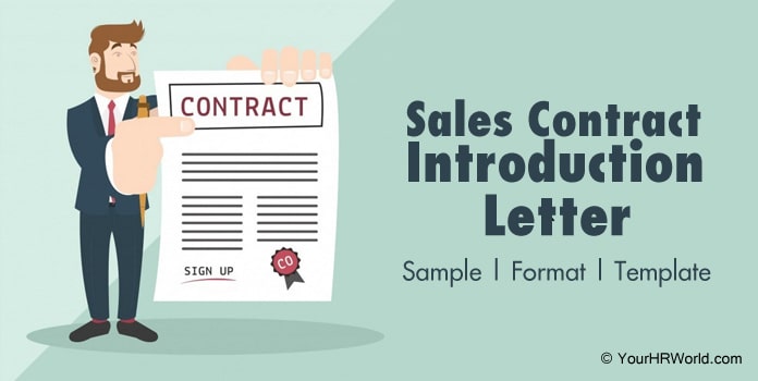 Sales Contract Introduction Letter Template, Introduction Letter Sample