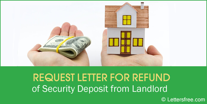 Letter to Landlord for Return of a Security Deposit