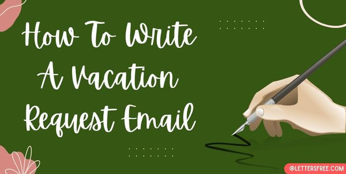 Vacation Request Email tips, Email Example