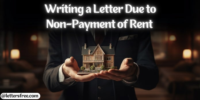 Letter Format Due to Non-Payment of Rent